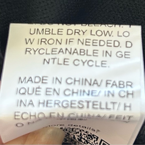 💎Shien Black Women's Jacket with Rhinestone Hem and cuffs - Picture 7 of 7